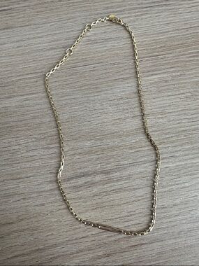 Gorjana Gold Paperclip Link Necklace